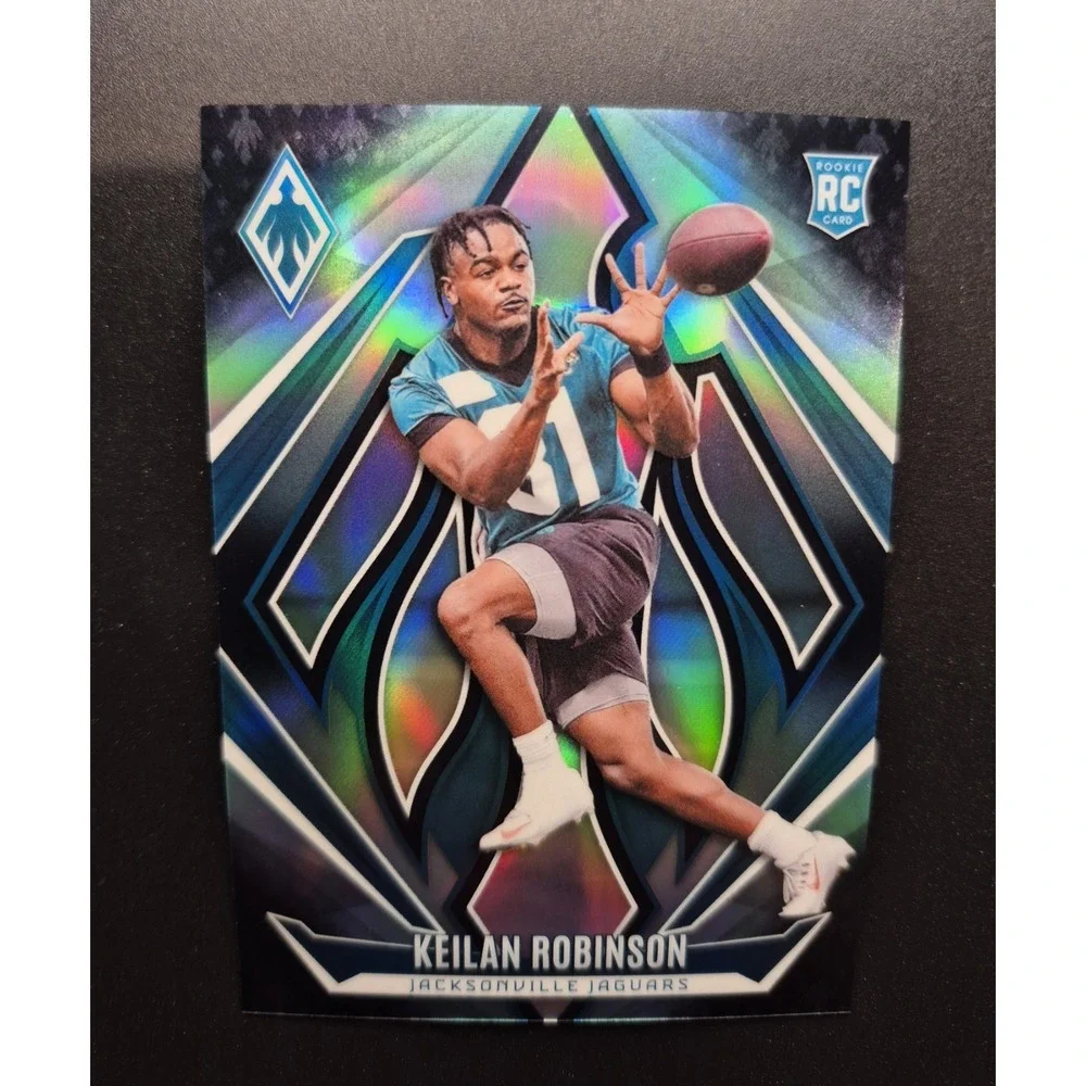 2024 Panini Phoenix Keilan Robinson #212 Teal Fade /72 (RC) Jacksonville Jaguars